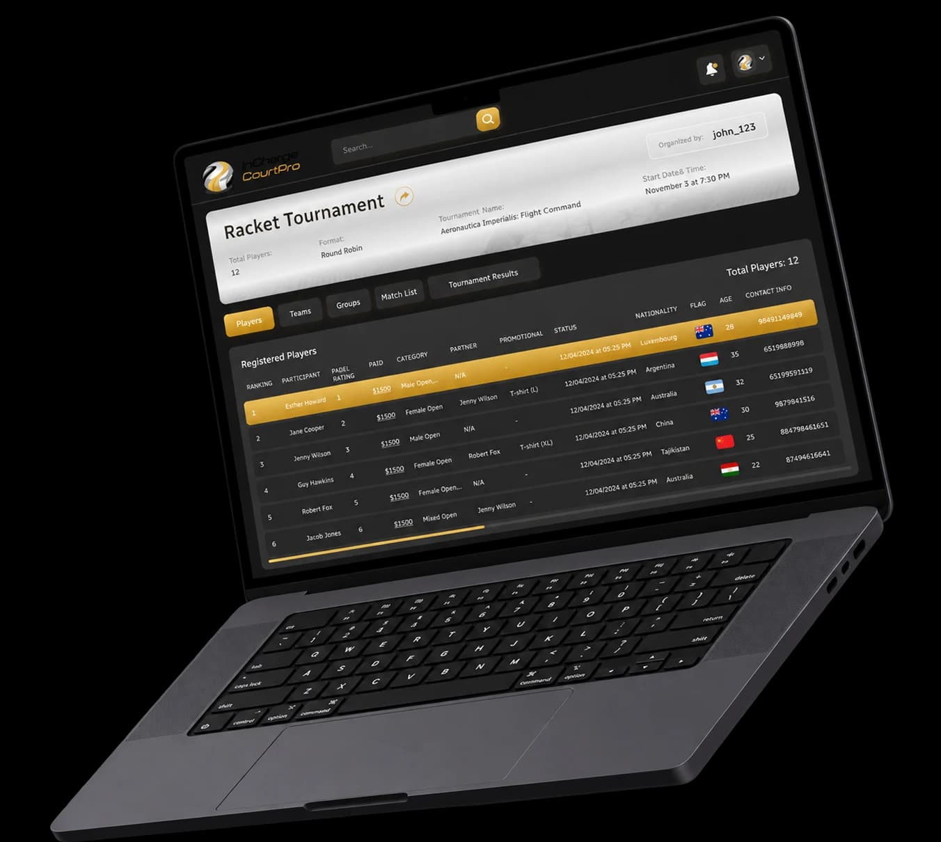 Create & Manage Tournaments Easily feature illustration