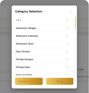 Category & Division Management_display