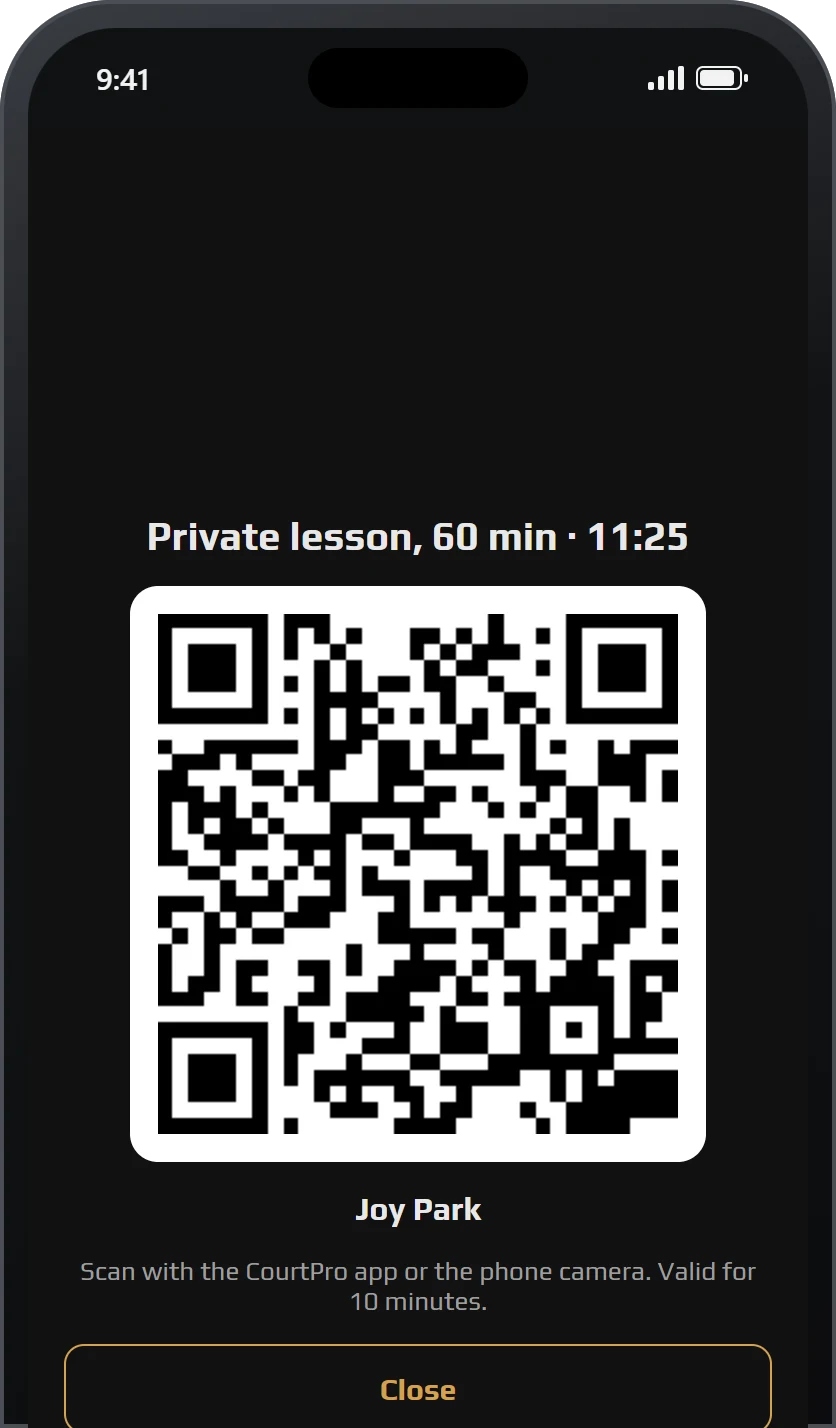 Scan to Confirm